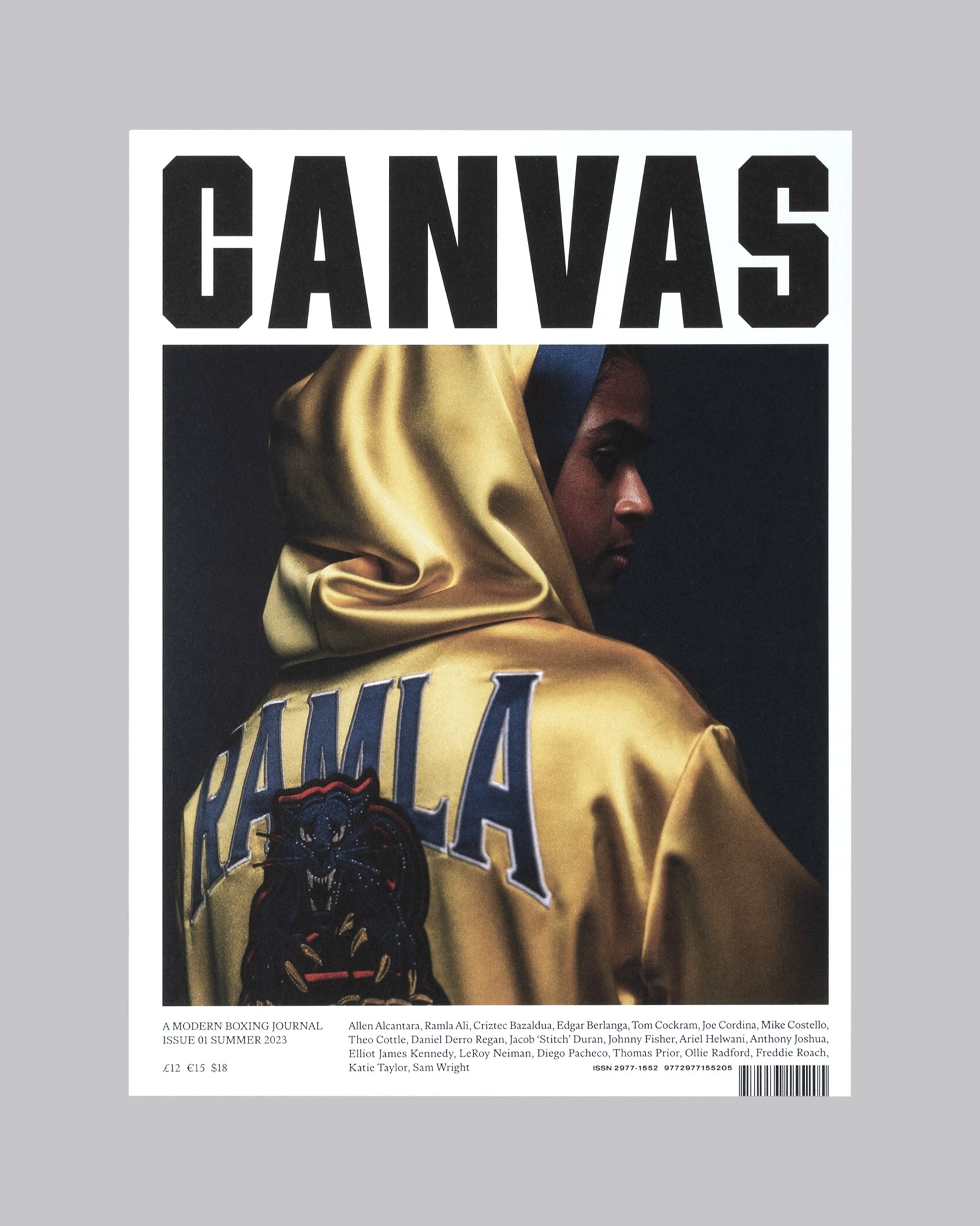 Canvas Issue Ramla Ali Cover | CANVAS Magazine Ramla Ali | Fine Margins
