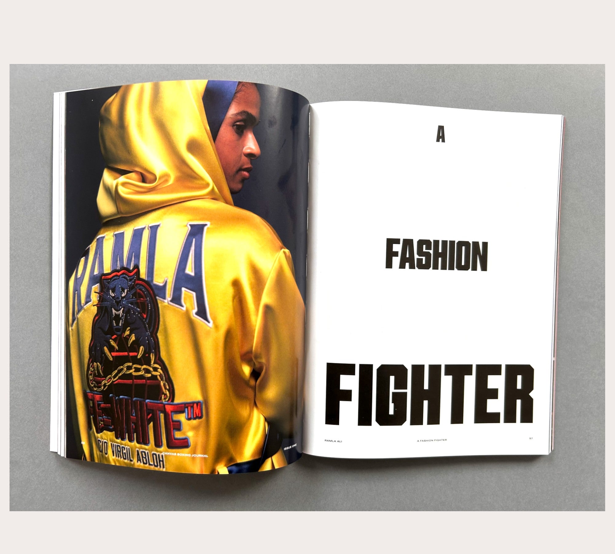 Canvas Issue Ramla Ali Cover | CANVAS Magazine Ramla Ali | Fine Margins